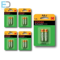 KODAK accu AA 2600 mAh B2 Ni-MH KAAHR-2 Ready to use