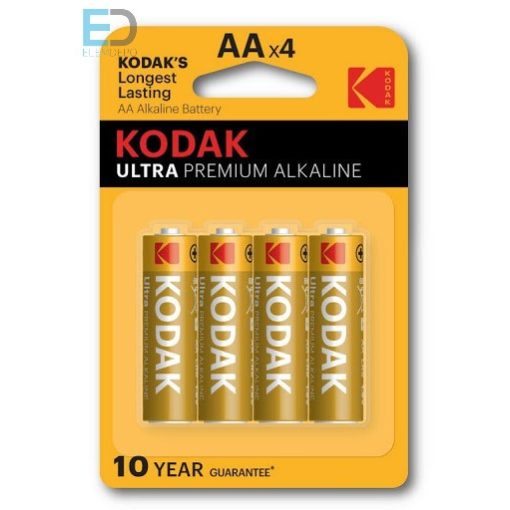 KODAK ULTRA PREMIUM AA KAA-4 LR06 B4 ceruza elem