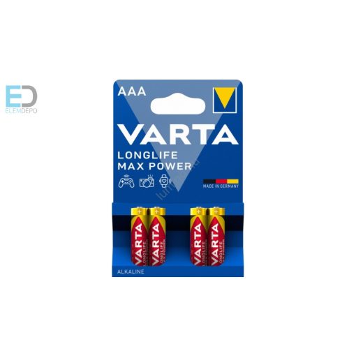 Varta Longlife Max Power AAA 4703 LR03 Bl4 