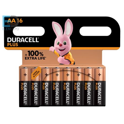 Duracell Plus Power MN1500 AA B16 ( 16 db elem )