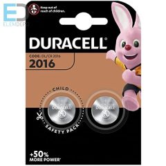 Duracell Lithium DL2016 CR2016 3V B2  ( 1db elem )