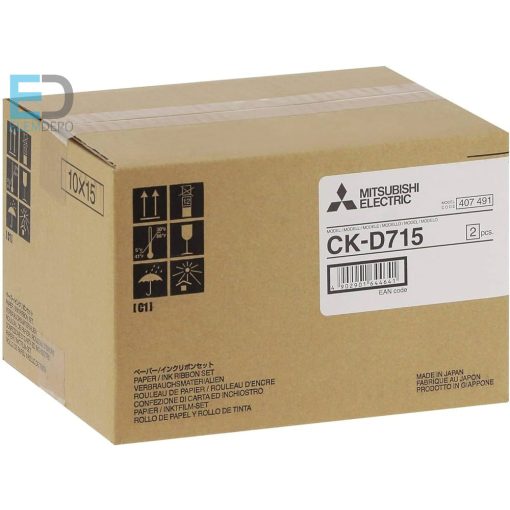 Mitsubishi CK-D715 10 x 15cm ( 2 x 400 kép )