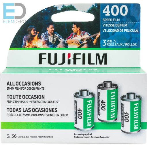 Fujifilm 400-135-36 / 3pack negatív film