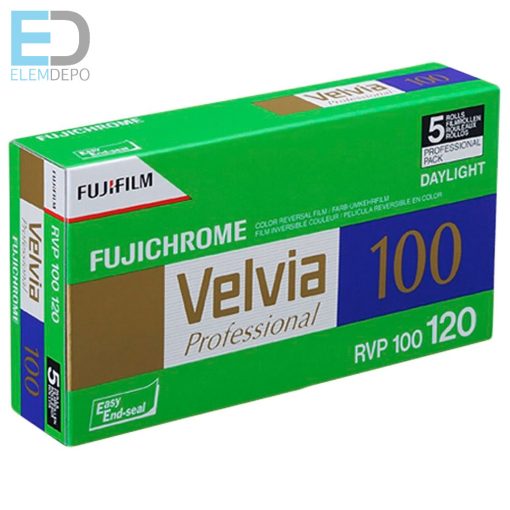 Fuji Velvia RVP 100 120/5pack  ( 5 tekercs ) Fujichrome Professional